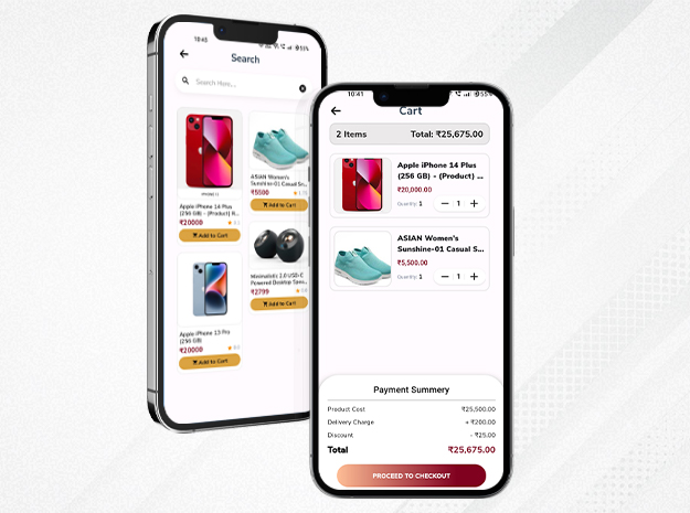 Gifthamperz |  Cross-platform mobile application designing