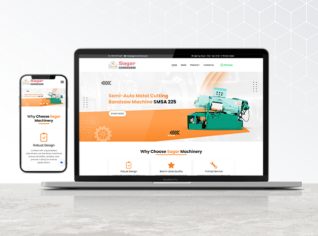 Sagar machinery | Top web development with Node.js
